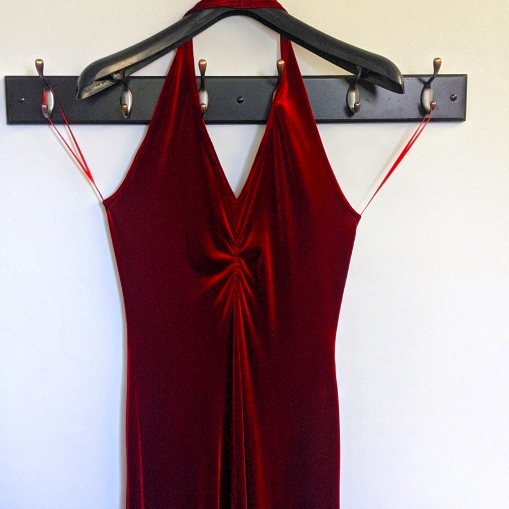Jessica McClintock Red Gown 10